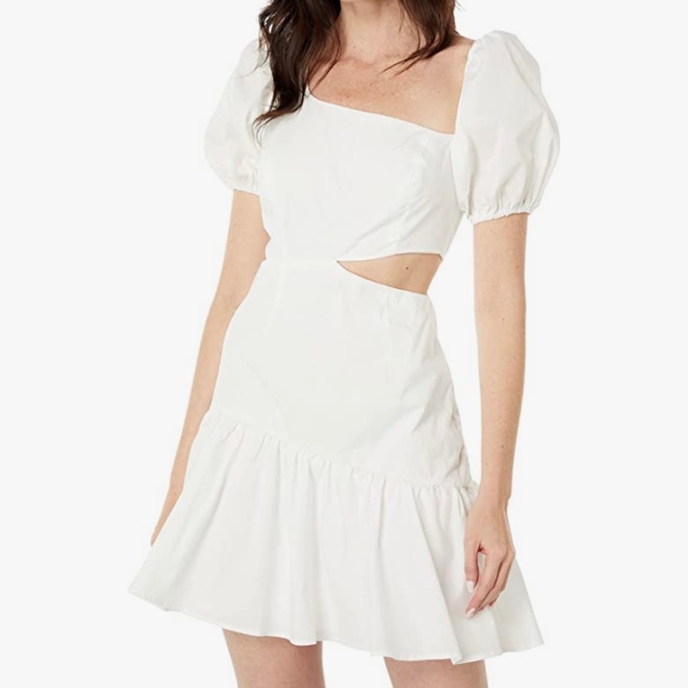 ASTR the label Women's Mayfair Dress - white; perfect bachelorette dress!